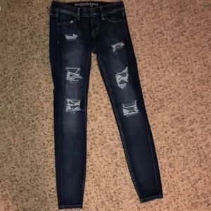 American Eagle jeans size 4 super stretch